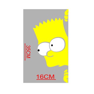 Adesivo bart simpsons motorista / Bart chapado / Carro / Caminhão/ lombrado  em Promoção na Americanas