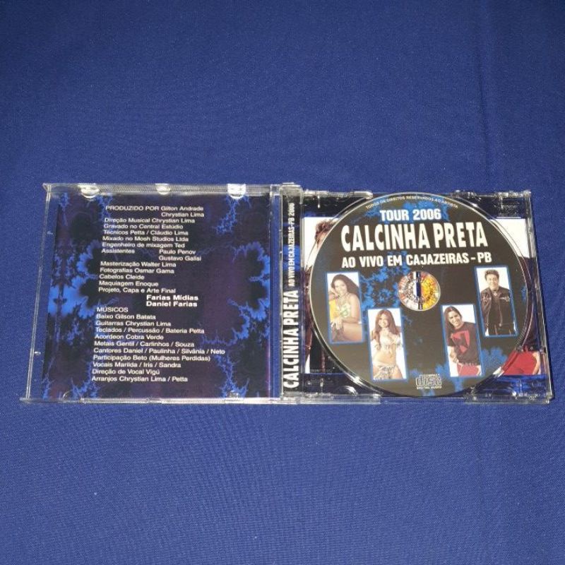 CD Calcinha Preta Ao Vivo em Cajazeiras PB TOUR 2006 | Shopee Brasil