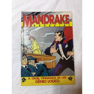 MANDRAKE ESPECIAL nº02 - EDITORA GLOBO [ ] - Mania de Gibi