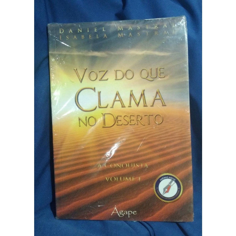 Voz Do Que Clama No Deserto - A Conquista Vol.01 | Shopee Brasil