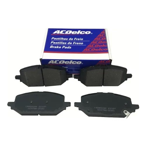 Jogo pastilha freio dianteiro Onix Ger. 2 turbo aspirado 19283184 - Acdelco gm
