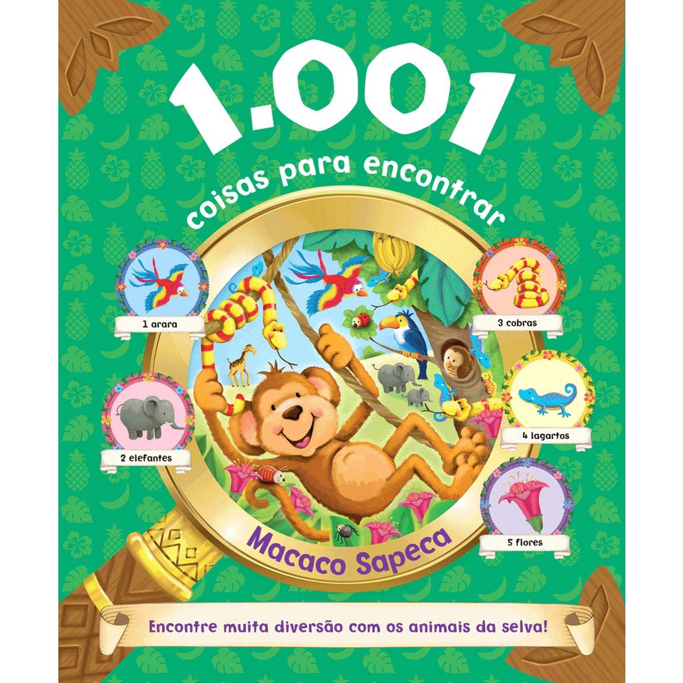 Livro Coisas Para Achar Animais - Passatempo