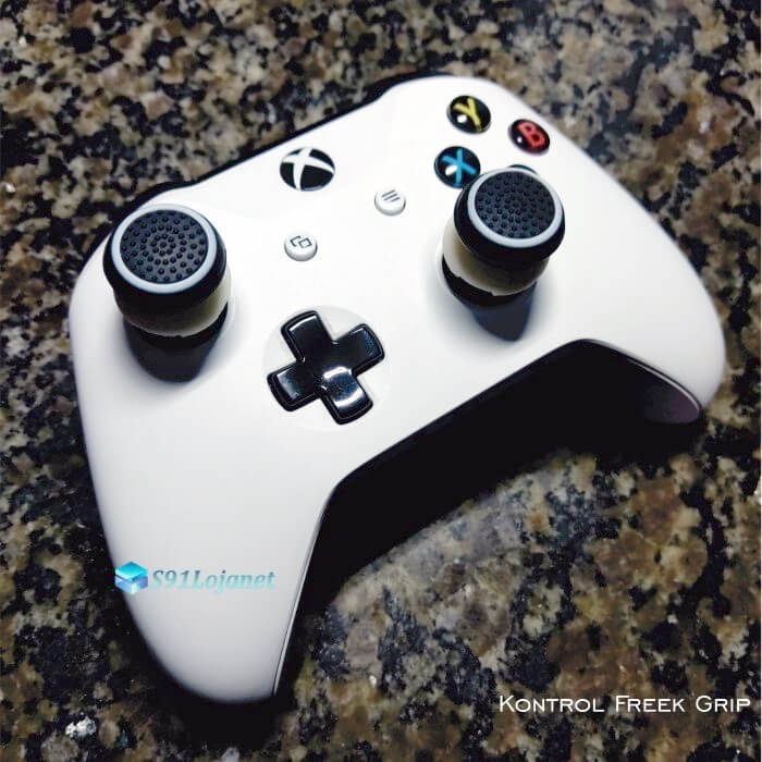 Kontrol Freek Xbox 360 Extensor 3D Branco para FPS Shooter Aumente