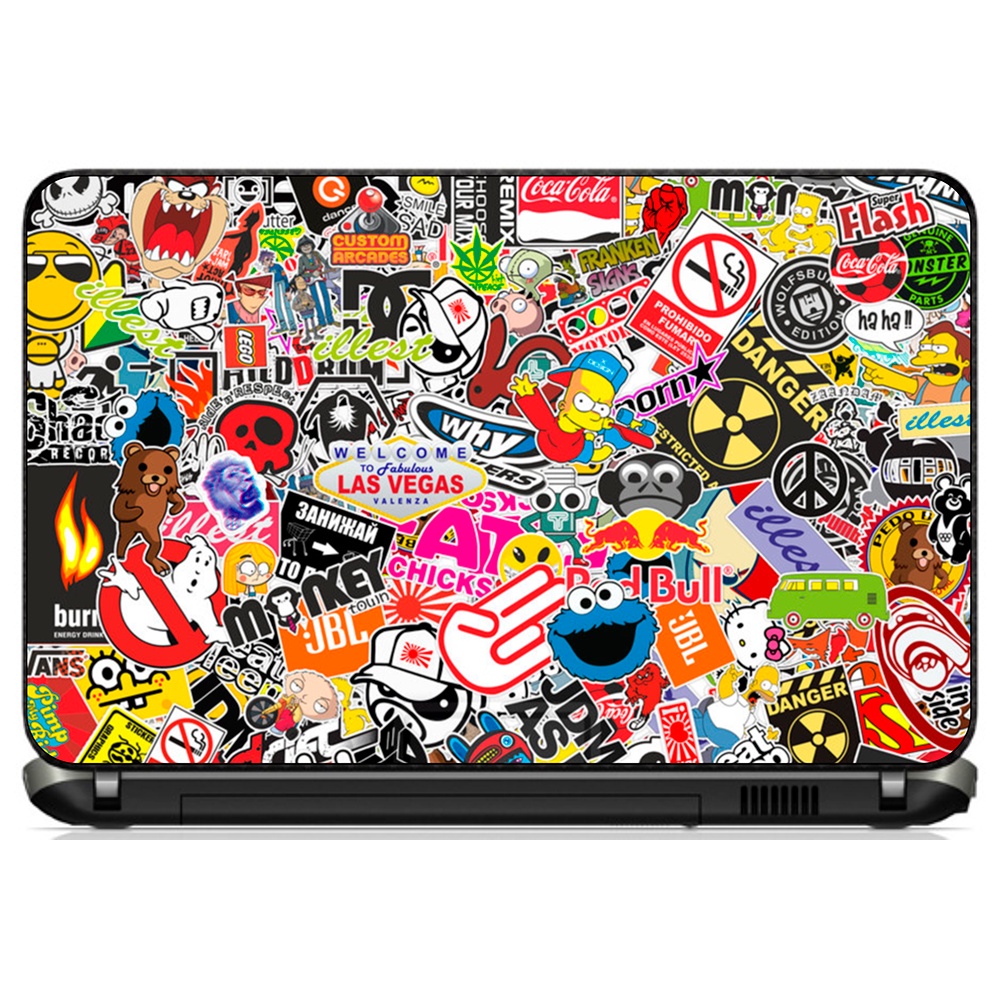Adesivo Personalizado Skin Pelicula Notebook Macbook Tablet Sticker Bomb [ 16 ]