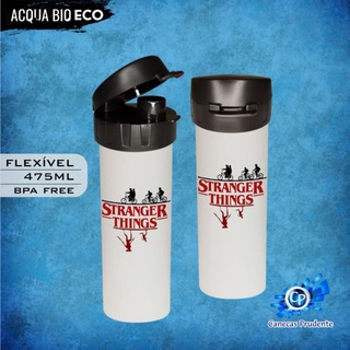 Garrafa AcquaECO Flexível ST Mundo Invertido