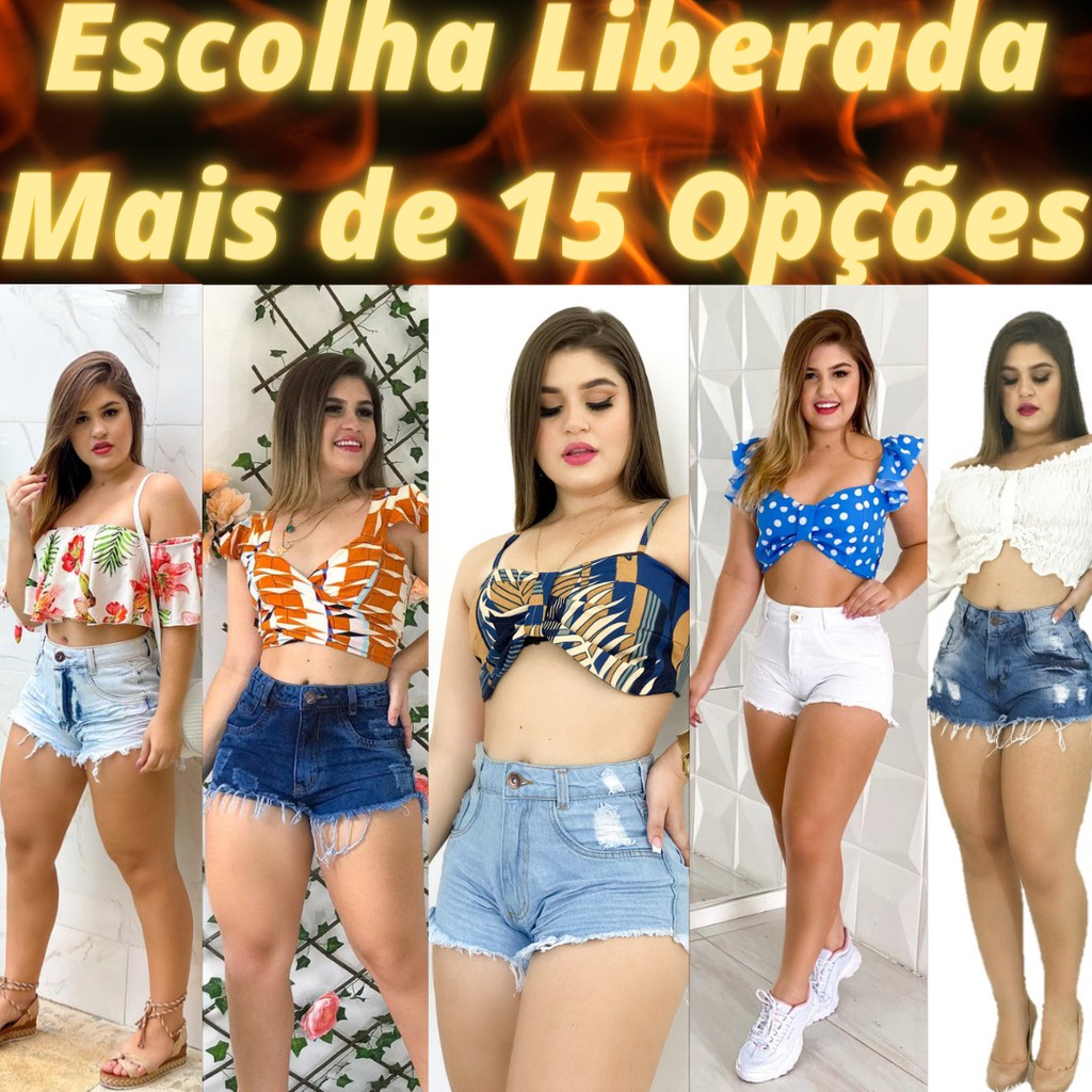 Atacado de shorts store feminino