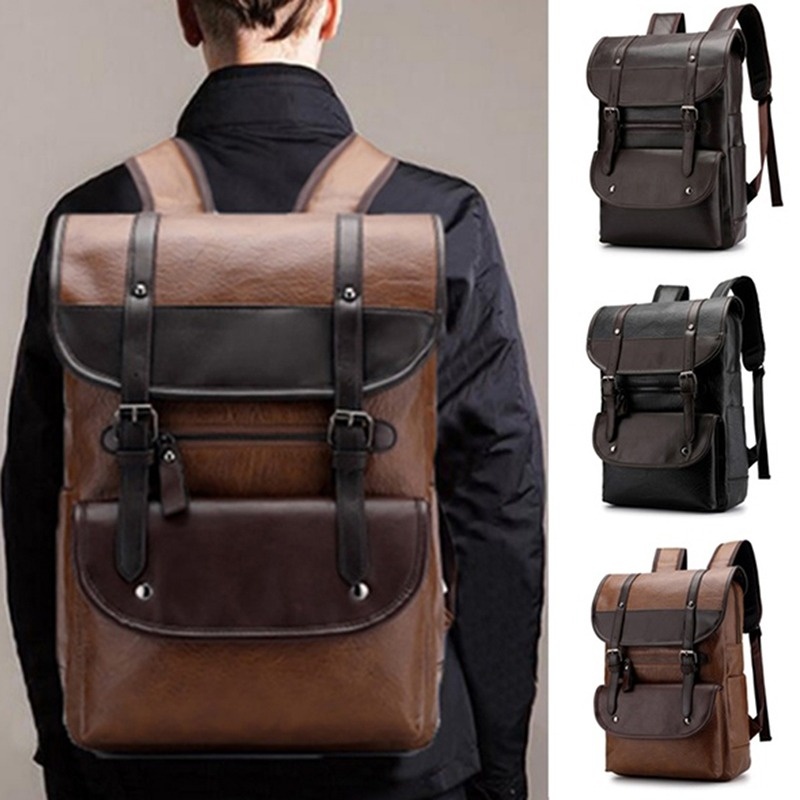 Mochila de Couro Masculina