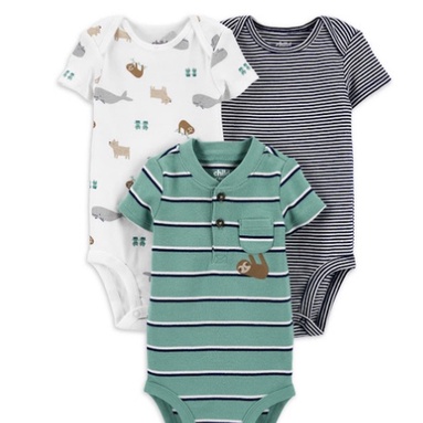 Casaco azul monstrinho orelhas Carters 18M - Babylooks