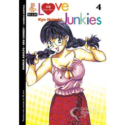 Mangá LOVE JUNKIES Nº 01 ao Nº 52 Editora JBC Kyo Hatsuki
