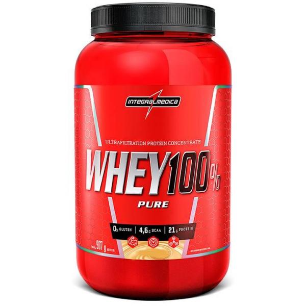 Whey Protein 100% Pote 907g Integral Medica