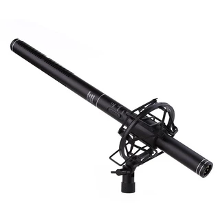 Aranha, Shock Mount p/ Microfone Direcional (Shotgun), Coral, Over, RTA, Yoga HT81,NTG2/NTG4, MKe 600, SM58, SM57, Cor Preto