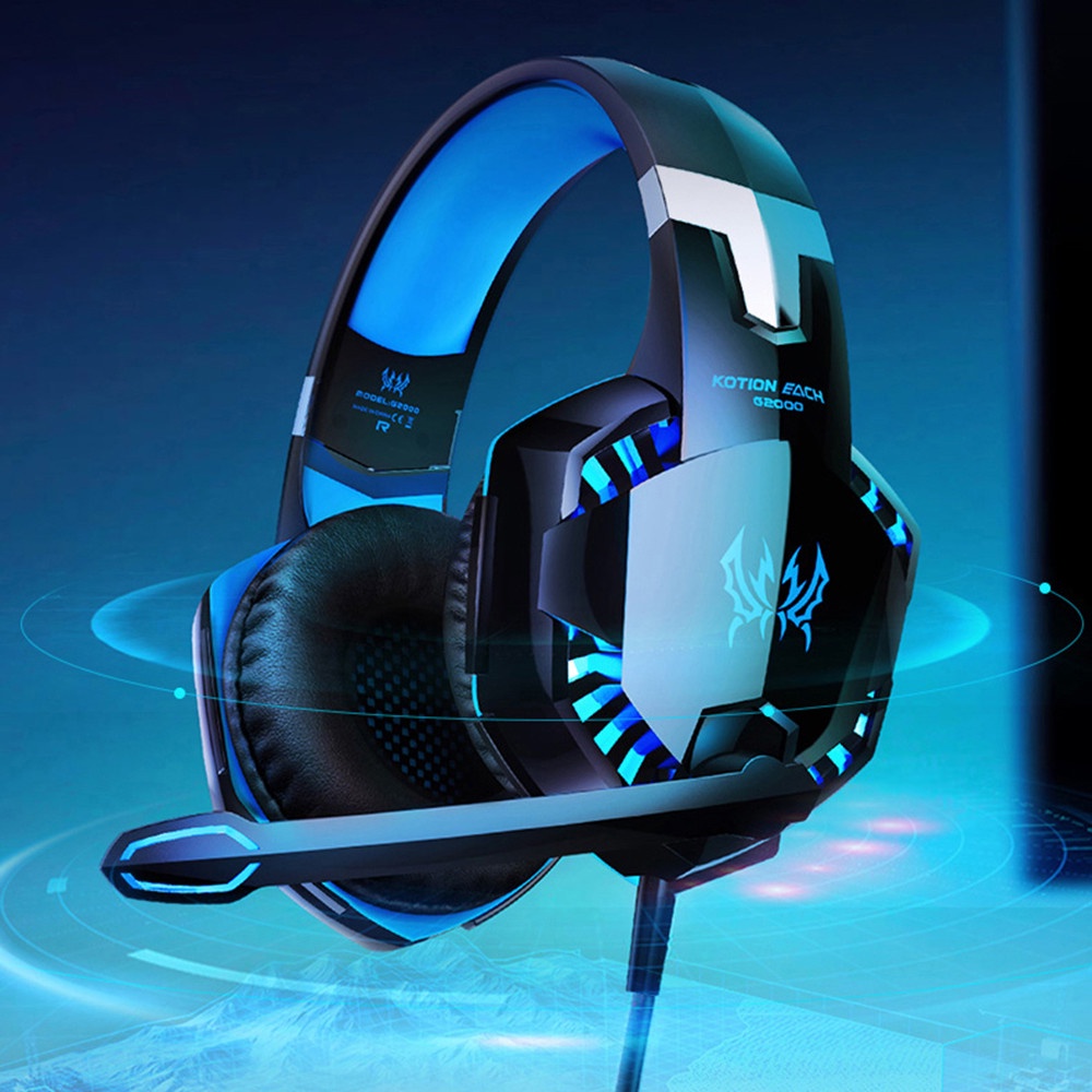 Headset Gamer G2000 Fone De Ouvido Kotion Each Pc Ps4 Xbox Shopee Brasil