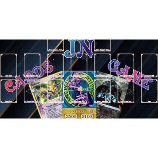 Playmat E/ou Mousepad Gamer personalizado JN Cards Game (58cm x 30cm)