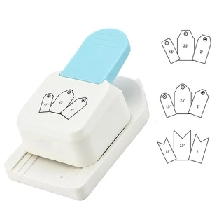 3 Em 1 Tag Soco Canto Cortador De Papel Soco Marcador De Livro De Perfuração Máquina Para Diy Artesanato Projetos Scrapbooking