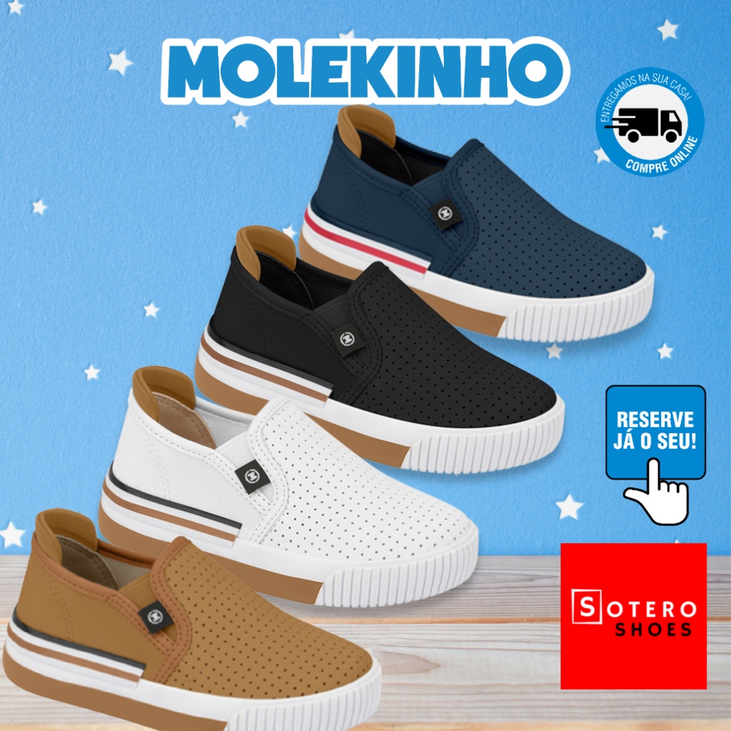 calce facil tenis infantil masculino barato