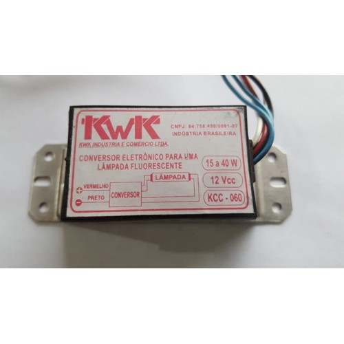 Fluorescent Lamp Driver 12vdc 10-40w In Car Assembled Kit Plastic - Foto 7