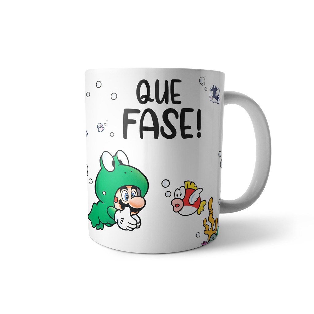 Caneca Super Mario Que Fase