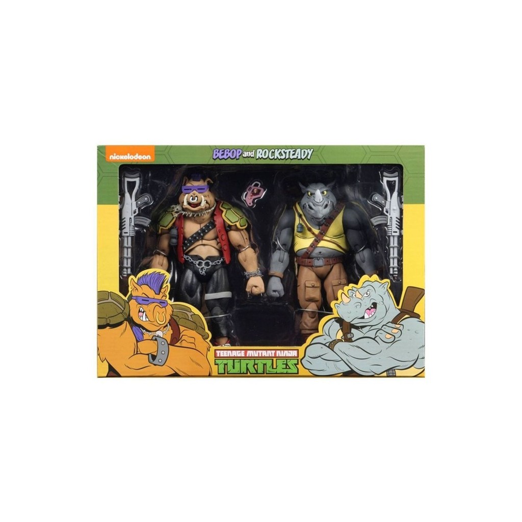 Figura Bebop e Rocksteady - TMNT - Series 2 - Neca