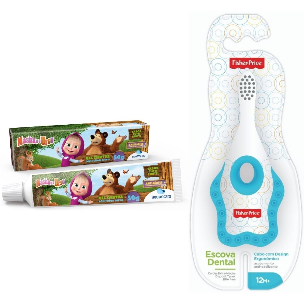 gel-dental-masha-e-o-urso-escova-de-dente-fisher-price-shopee-brasil