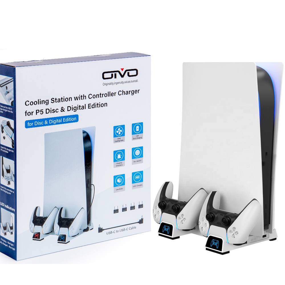 Base Vertical Com Cooler Carregador Controle Ps5 Micro Usb | Shopee Brasil
