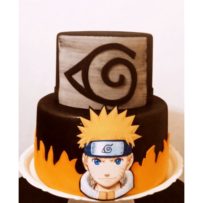 Paper Magic Papelaria Personalizada - Topo de Bolo Naruto #bolonaruto # Naruto