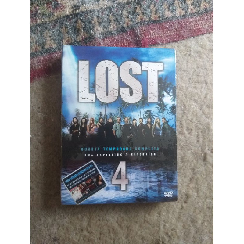 DVD da série Lost - 4ª temporada | Shopee Brasil
