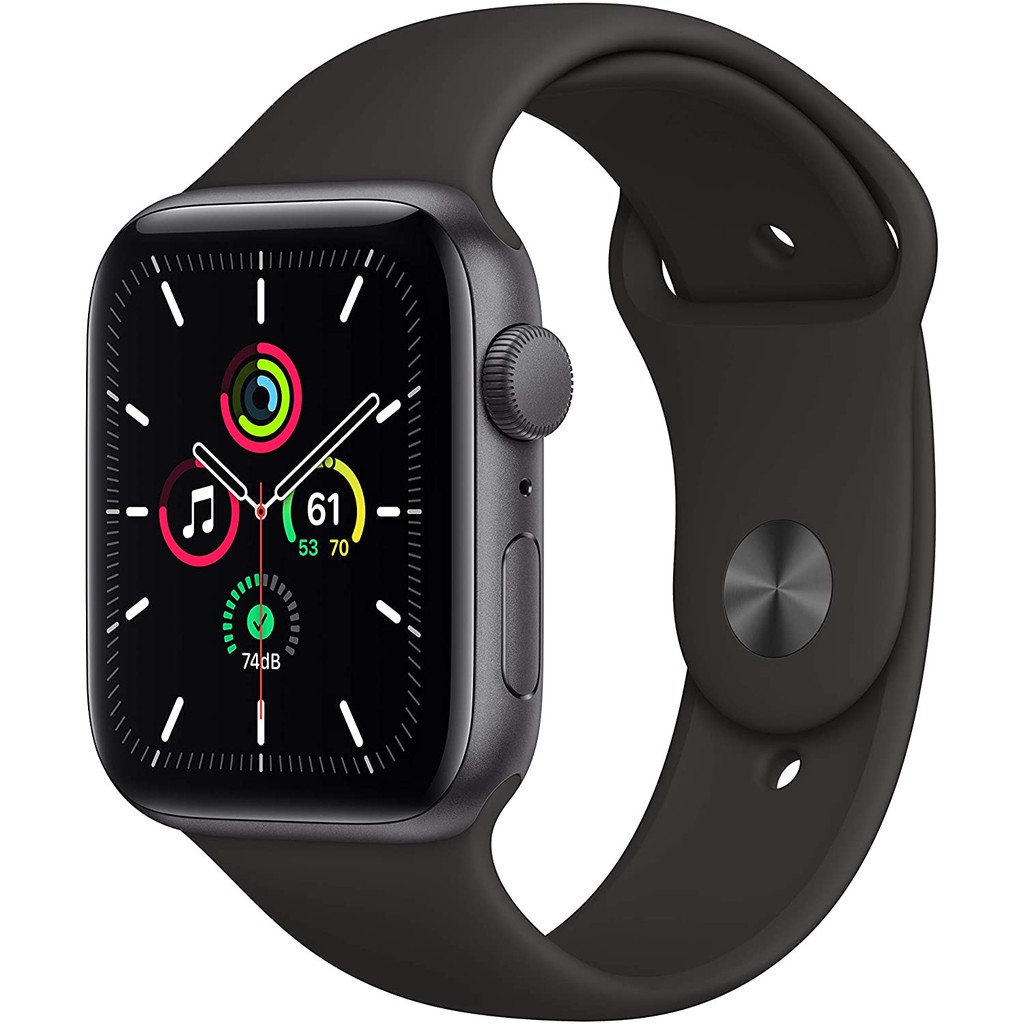 Apple Watch Series 3 Space Gray Aluminum Case com Black Sport Band