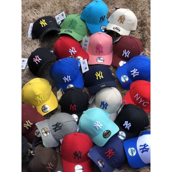 Kit 10 Bonés Premium Atacado Revenda Aba Curva New York Yankes ENVIO IMEDIATO (TEMOS TODAS CORES)es