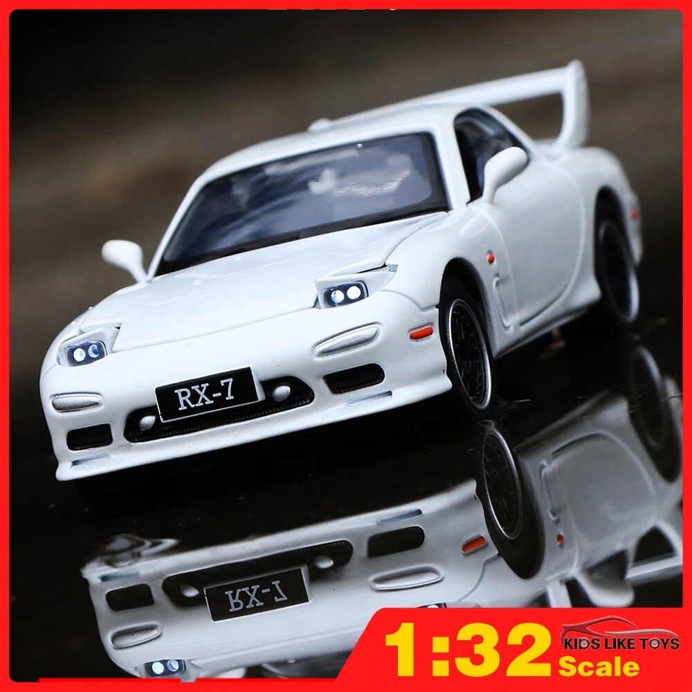 KLT 1 : 32 Mazda RX7 Diecast Modelo Carros De Brinquedo Para Meninos Brinquedos Do Carro Crianças Presente De Aniversário
