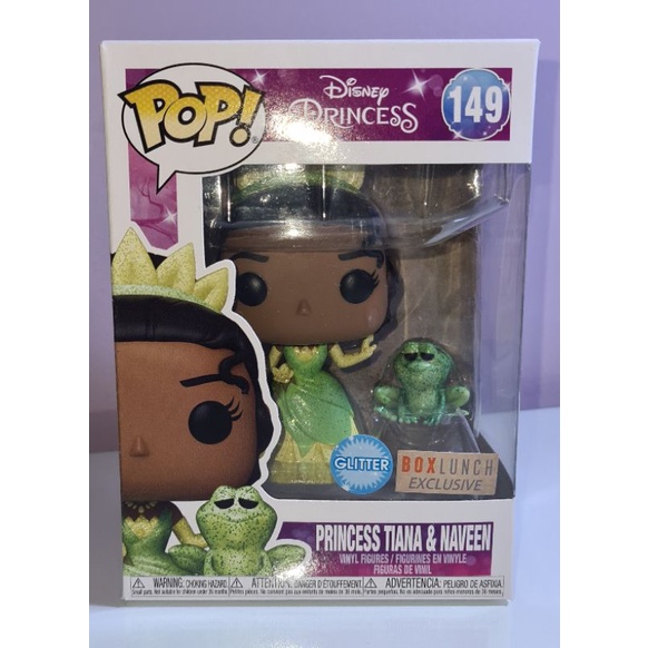 Funko Pop! Disney Princess: Tiana & Naveen Glitter Exclusivo