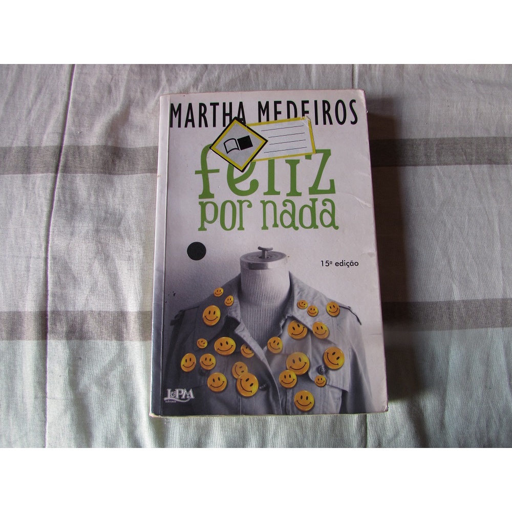 Feliz Por Nada Autor Martha Medeiros Shopee Brasil