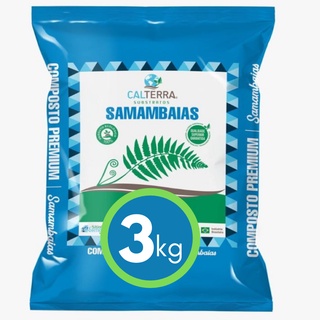 Substrato Composto Terra Adubada p/ Samambaia Plantas 3kg