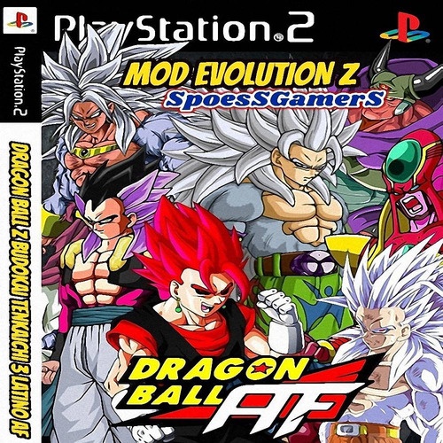 Dragon Ball Z Deluxe 3 MOD PS2 + Encarte!!! 