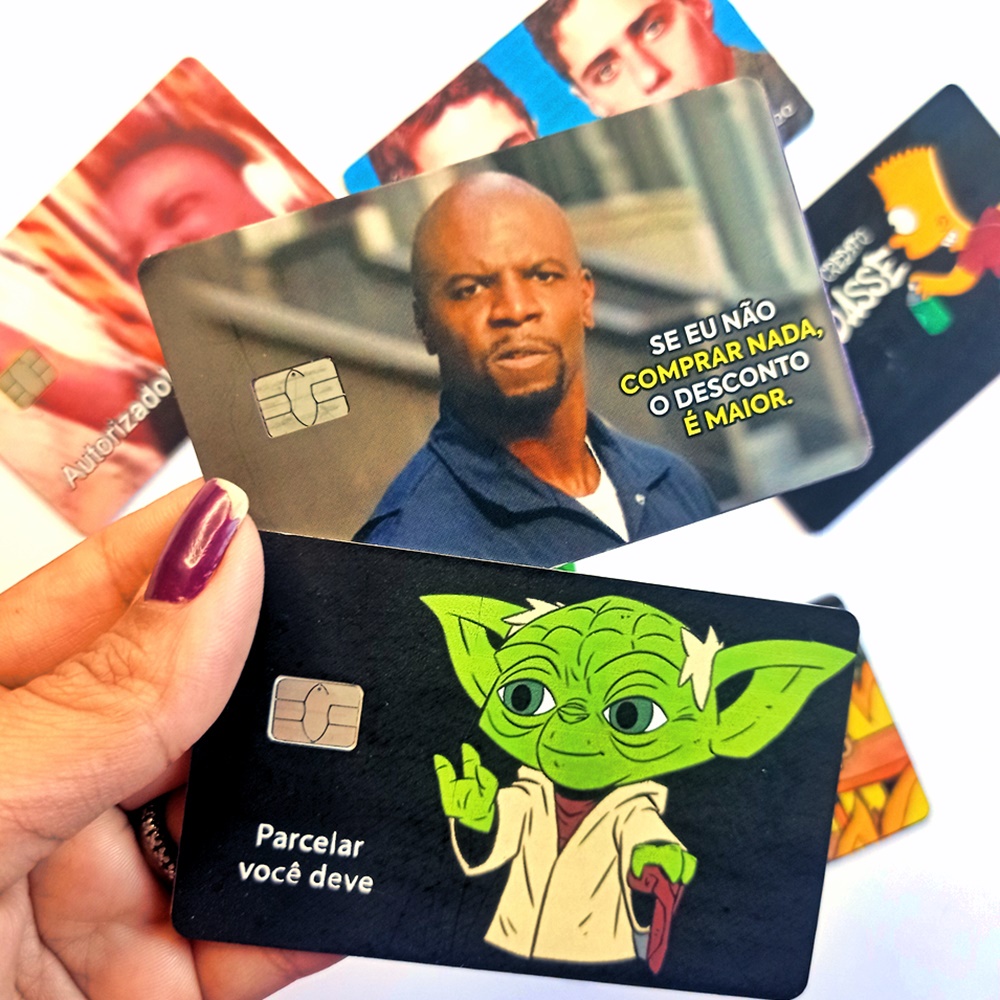 Adesivos Para Cartão crédito, débito, refeição, RioCard etc (Times de futebol)