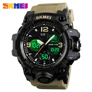 Relógio militar masculino SKMEI de luxo relógio esportivo à prova d