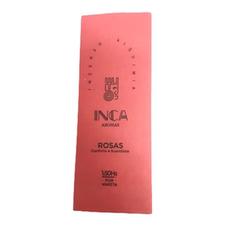 Incenso Terapêutico Rosas Inca Aromas 60g
