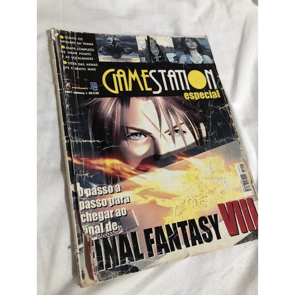 Revista Gamestation Dicas N 3 Detonado Final Fantasy Tactics