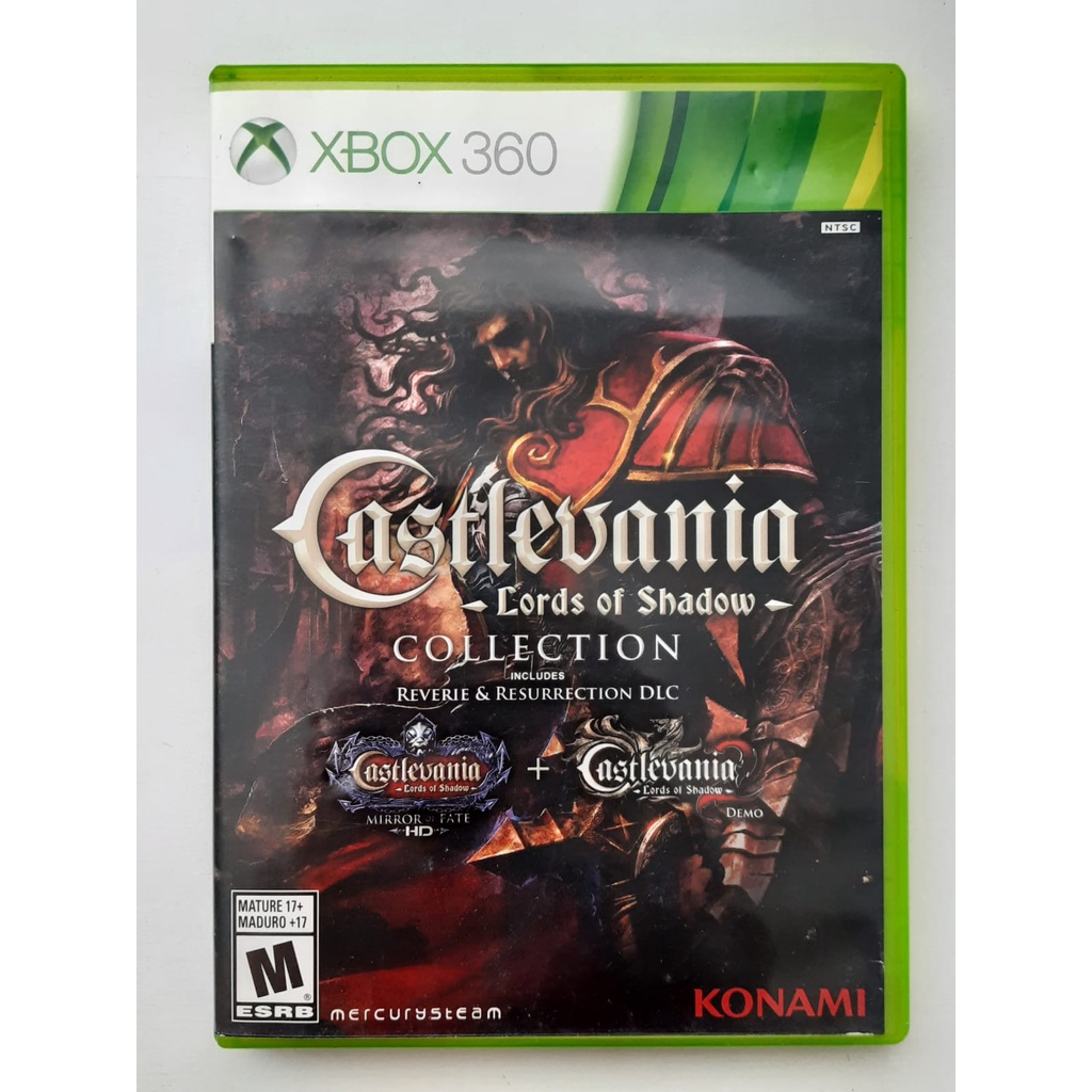 Castlevania Lords Of Shadow Collection Xbox 360 Original | Shopee