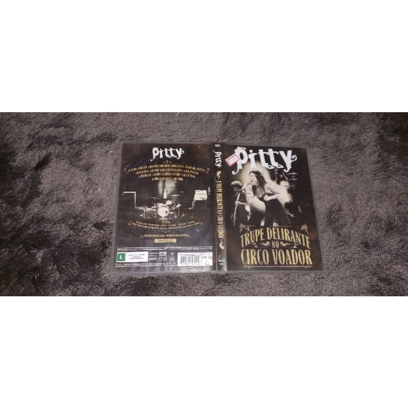 DVD Pitty - A Trupe Delirante No Circo Voador | Shopee Brasil