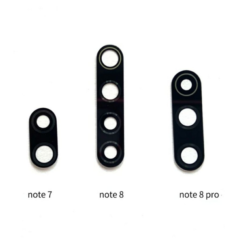 Vidro da câmera traseira Redmi note 7 Note 8 Note 8 Pro