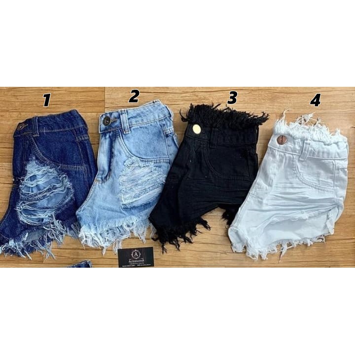 Shorts Jeans Hot Pants Preto Desfiado Estilo Destroyed Feminino c/ Rasgo na  Coxa e Desfiado Slim e Plus Size Feminino - Tendências da moda - Short Plus  Size Feminino - Magazine Luiza