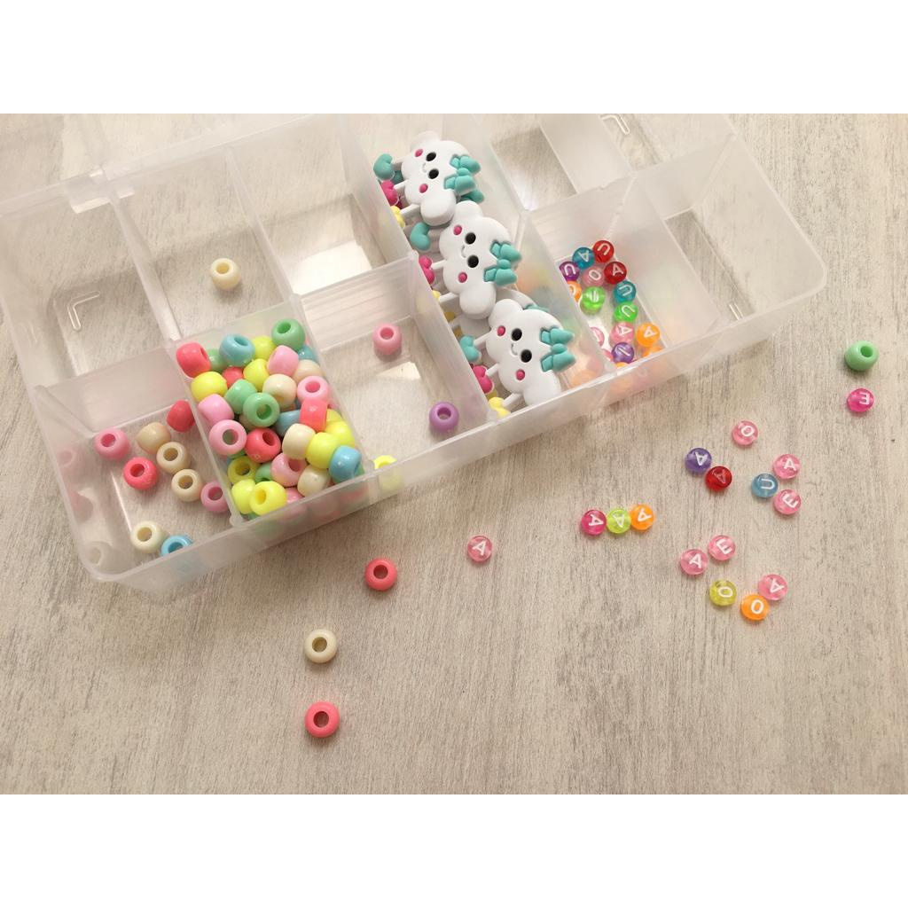 Caixa organizadora miçangas glitter 11 divisórias | Shopee Brasil