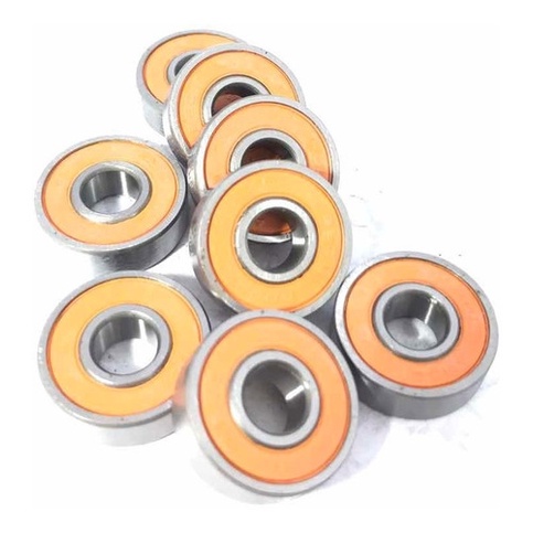 8 pièces 608 2RS roulement en céramique hybride ABEC-11 8x22x7mm Skateboard Spinner céramique nitrure Pro série 608 roulements à billes en céramique  13