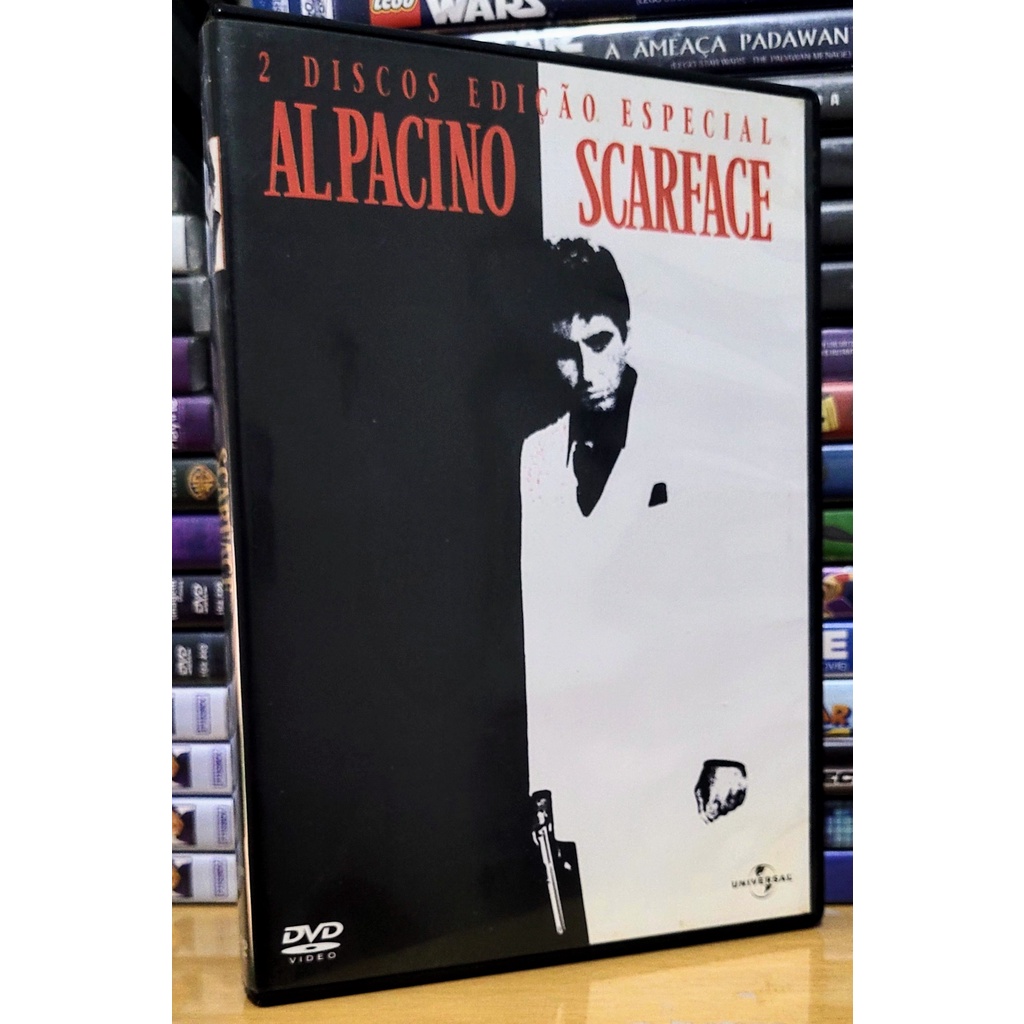 DVD Scarface - Al Pacino Edição Especial 2 Discos (Original Seminovo)