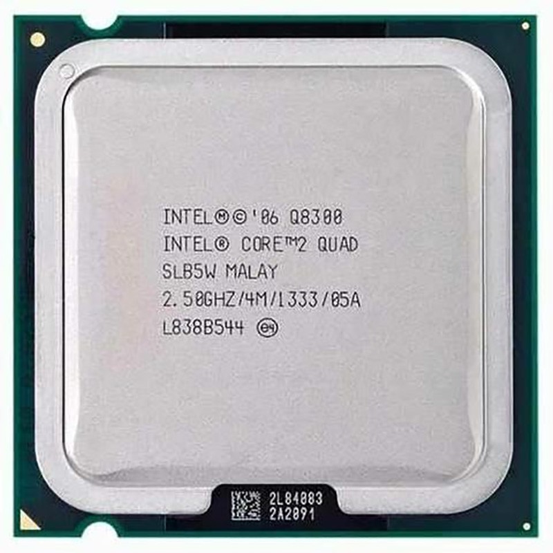 Processador Q8300 Core2quad Cpu + Pasta Térmica Sache 1 Gram Novidade ...