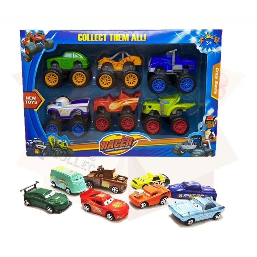 DITESABE 6 peças de Monster Machines, Blaze and The Monster Machines  Monster Truck para crianças, brinquedos fundidos, máquinas, presentes,  Monster Machines, brinquedos para crianças : : Brinquedos e  Jogos