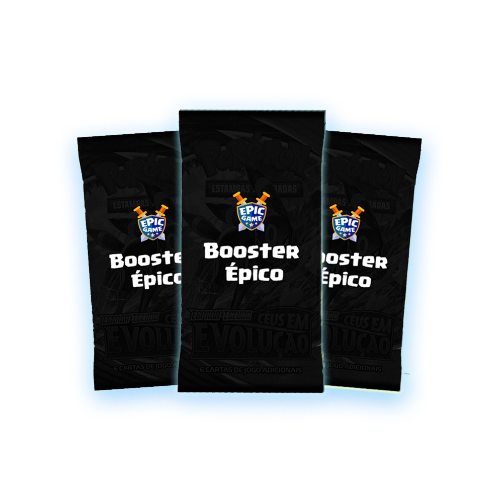Booster Pokémon Com Carta V Garantida em Japonês Cartas Pokemon Booster Épico