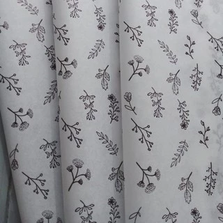 Papel Seda Estampado Floral Black - 50 unid