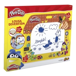 Lousa Divertida Play Doh Com Caneta E Apagador 0090 - Fun