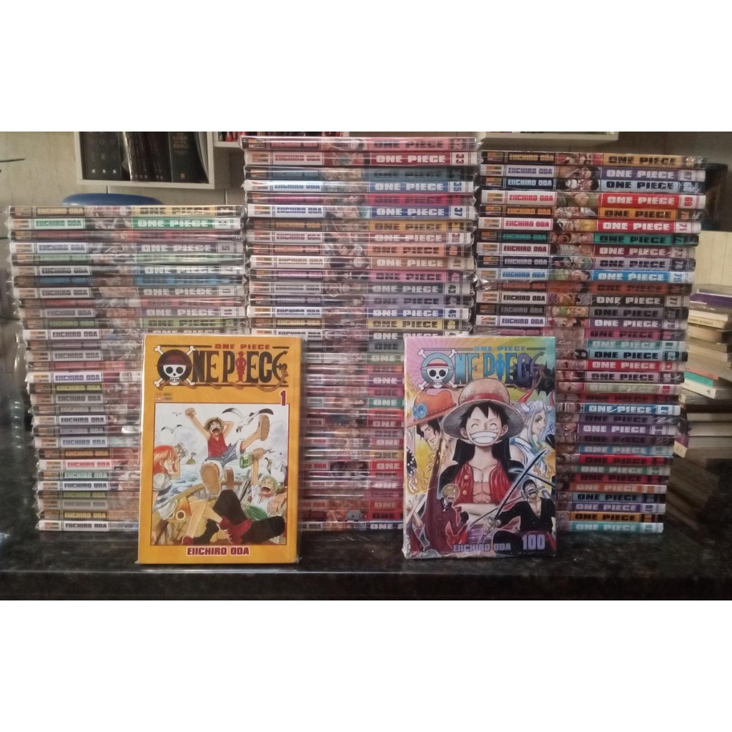 One piece coleçao completa 1 ao 100 mangá (tenho avulsos)